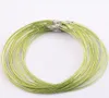 100pcslot Mix Color 18inch Stainless Steel Necklace Cord Wire For DIY Craft Jewelry Findings Components W73096073