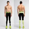 Heren compressie hardloopbroek sport jogger jogging panty basketbal gym lange broek fitness skinny legging broek