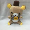 Mignon Rilakkuma Ours En Peluche Jouets 18cm Facile Ours En Peluche Poupées Bande Dessinée Animal De Mariage Cadeau Poupée pour Enfants