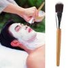 Wholesale 10 pcs/lot DIY Facial Mask Brush Makeup Brush Cosmetics Powder Foundation Brushes Bamboo Handle