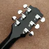 Custom Shop Ace Frehley Budokan Signatur Trans Black Flame Maple Top Electric Guitar 3 Pickup, Lightening Bolt Inlay
