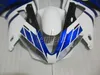 Kit carenatura parti moto di alta qualità per Yamaha YZFR1 2000 2001 set carenature blu bianco YZF R1 00 01 IT14