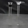 Glass Replacement Slide for Base Water Pipes Base beakers Come with Two Parts Different Length Glass Bowl Kit