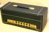 Custom Plexi1959 Vintage Cabinet Hand Wired 50W Guitar Amp Head in Black with EC83*3 EL34*2 Loop with Master Volume