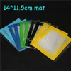 tools Silicone wax pads dry herb mats large 14 11.5cm square mat dabber sheets jars dab tool for silicon dabber oil containers