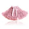 جديد 2017 21 ألوان عتيقة الوردي الوردي GraywinenavyBlue طفلة Fluffy Pettiscirt Girls Tutu Skirt Kids Petticoat1020380