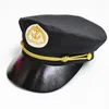 Casual Cotton Naval Cap för barn Kapten hattar Studenter utför enhetlig keps Boyhood Army Caps Boys Girls Military Hats