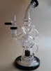 2016 nuovo design FTK bong in vetro Toro Fab uovo klein riciclatore vetro fumatori tubi dell'acqua piattaforme petrolifere dab rigs 144mm giunto femmina di spessore 2256167