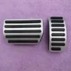 2 stks / partij Aluminium Accelerator Gasrempedaal voor Volvo S60 S80L XC60 S60L V60 XC70 V70 bij, antislip pedaalplaat pads