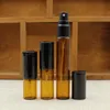 3 5 10ML Brown Parfum Bouteille vide Parfum Atomiseur Pompe rechargeable Vaporisateur portable Bouteille Parfum Déodorant cosmétiques F2017230