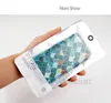 100ピースプラスチックジッパーグラインドアレナセイスシルバー小売包装袋携帯電話ケース4.7 / 5.5サムスンS5 S6 S6 Note 4