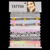 New multistyle handmade retro tattoo choker stretch necklace sexy women vintage elastic line punk necklace jewelry set gift