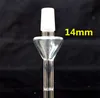 Hoogwaardige Quartz Nail Drip Tips Domeloze Quartz Nail 10mm 14mm 18mm voor Micro NC 100% Quartz Nail