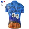 NUEVO 2017 ciclismo jersey Dibujos animados verde bicicleta ropa montar MTB carretera ropa ciclismo fresco clásico NOWGONOW hombre fresco