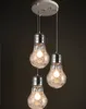 Große Glühbirne, einfache Hängelampen, Lichter, Anhänger, Durchmesser 30 cm, Lampe, milchweiß, Farbe E27