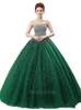 2017 Real Photo Ruffles Abito da ballo lungo Due pezzi Abiti Quinceanera con perline Organza Plus Size Prom Pageant Debuttante Abito da festa BM09