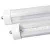 tubi led 8ft single pin FA8 t8 tubi led 45W 4800Lm Lampade a tubo fluorescente a LED 85-265V + Stock negli Stati Uniti