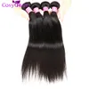 Rechte Braziliaanse Weave Bundels Braziliaanse Virgin Hair Straight 3/4 Stks Braziliaanse Remy Menselijk Haar Natuurlijke Kleur Geen Ligging Tangle Free Weave