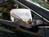 ذات جودة عالية ABS الكروم 4PCS غطاء الديكور جانب السيارة مرآة الباب، غطاء الحرس الرؤية الخلفية لشركة هيونداي سانتافي / IX45 2013-2017