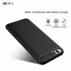 10 pcs phone bag casos para xiaomi mi6 fibra de carbono resistente à prova de choque armadura case para xiaomi mi6 2017 venda quente frete grátis