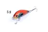 5pcs of Clownfish Series Fake Fish Pesca Hooks Bionic Hard Fishing Lure Baits 5cm, 4g Plastic Hard Crankbait Fishing Hook Tackle