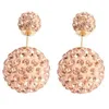 Fatory sale zircons clay Stud Errings For Women Party Queen Jewelry Wholesales gift