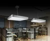 Nowoczesna kwadratowa lampa wisząca biurowa Lampka Aluminium Oświetlenie Oświetlenie wewnętrzne do szkoły Studium Room Salon Packing Lot