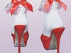 Calcetines calcetines al por mayor- moda mujer vintage encaje volante rufecho tobillo dama princesa niñas corto sexy floral blanco1