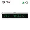 Ganxin1 tum 9 siffror LED Wall Clock Green Color LED DAGAR TIMMER OCH SEK SECKENTS LED -nedräkningsklocktimer med fjärrkontro317s