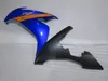 Spritzgussform, 100 % passend für Yamaha YZFR1 2004 2005 2006, blau-schwarzes Verkleidungsset, YZF R1 04 05 06 OT19