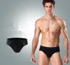 DHL Gratis Sexig Aktiv Sport Modell Andningsskydd Mesh Men's Bikini Brifes Underbyxor Stor mjuk U Design Bulge Is Silk Bump Mäns Underkläder