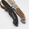 ¡Caliente! Cuchillo Browning 337 Cuchillo táctico de supervivencia Hoja plegable Endurecido 440C 57HRC Cuchillos de caza de bolsillo Herramientas EDC al aire libre Envío gratis