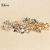 Boyute 200pcs Hot Sale Metal Brass Gold Rhodium Tone Bail Connector Pearl Bead Caps DIY Smycken Tillbehör