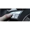 6 uds botones de volante de coche lentejuelas cromo ABS estilo Interior accesorios calcomanías para Audi Q3 Q5 A7 A3 A4 A5 A6 S3 S5 S6 S7262a