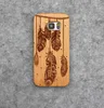 Mais novo personalizado de madeira de bambu case para samsung galaxy s6 s5 s7 edge iphone 5 6 6 s plus 7 caso de madeira tampa do telefone de luxo