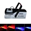 Multifunction 1500W Fog Smoke Machine with Wire Control or Remote DMX512 Control LED Stage Lights dhl free shipping