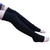 Wholesale-Good-looking Women Thigh High Long Leg Warmer Winter Solid Color Free Shipping