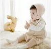 2017 neue Frühling Herbst Infant Baby Sleeveless Gestrickte Strampler Kleinkind Pullover Hosenträger Hosen Kinder Overalls Overalls Jungen Mädchen Einteilige