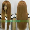 Edward Elric Fullmetal Alchemist Beautiful Long Warm Blonde Wig Cosplay Wig/Hair Free Shipping