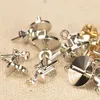 BoYuTe 200 Pcs Vente Chaude En Métal Laiton Doré Rhodium Ton Bail Connecteur Perle Perle Caps Diy Bijoux Accessoires