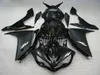 Injektionsgjutning Gratis Anpassa Fairing Kit för Yamaha YZF R1 07 08 Svarta Fairings Set YZFR1 2007 2008 YI07