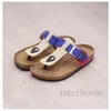 Kinder Sommer Kork Sandalen Flip-Flops Sandalen Strand Rutschfeste Hausschuhe PU Leder Slipper Lässige Coole Hausschuhe Mode Alias Schuhe B1939