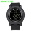 2017 Sanda Sport Digital Watch Men Top Brand Luxury Famous Fily Watches для мужских часов Electronic Relogio Masculino194f