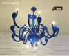 6/9/12/15/18/24 Światła Złoty Nowoczesne Lampy Wisiorek Duży Żyrandol LED Swan Chandeliers Lampa sufitowa Sypialnia Dekoracja Salon Oświetlenie