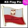 Distintivo 10pcs della bandiera del distintivo della bandiera della Polonia molto Trasporto libero KS-0038