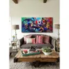 High Quality Handpainted Huge Modern fashion home Deco Abstract Wall Art Oil Painting On canvas Multi sizes Available Accept Customization