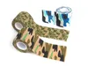 Selfadhesive Nonwoven 5cmx45m Camouflage Wrap Rifle Hunting Shooting Cycling Tape Camo Stealth Tape For Knife EDC Tools1201030