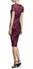 Vintage Embroidery Women Sheath Dress Sexy Lace Patchwork Dresses 119A704