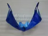 Kroppsverksplastkit för Yamaha R6 2003-2005 Blue Fairings Set YZF R6 03 04 05 IY36