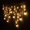 Vente en gros LEDs Globe Strings Starry Light pour les jardins, anniversaire de fête d'Halloween de Noël de mariage à la maison, batterie (blanc brillant)